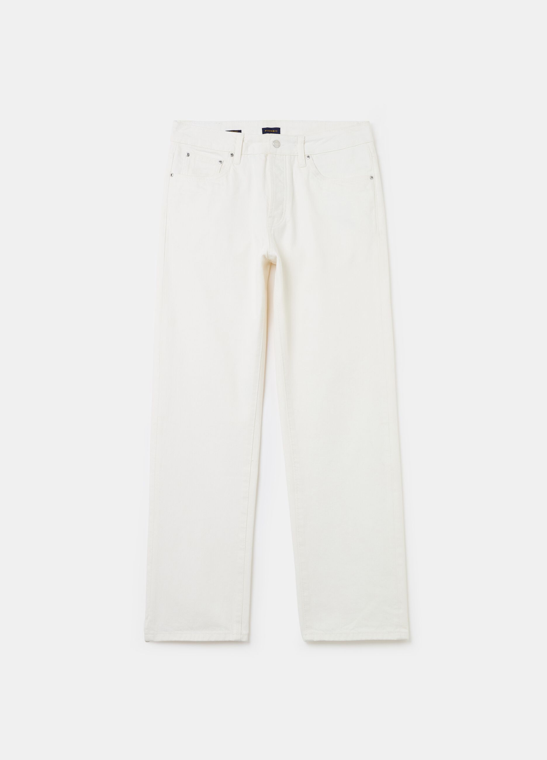 Straight-fit jeans in cotton twill_4