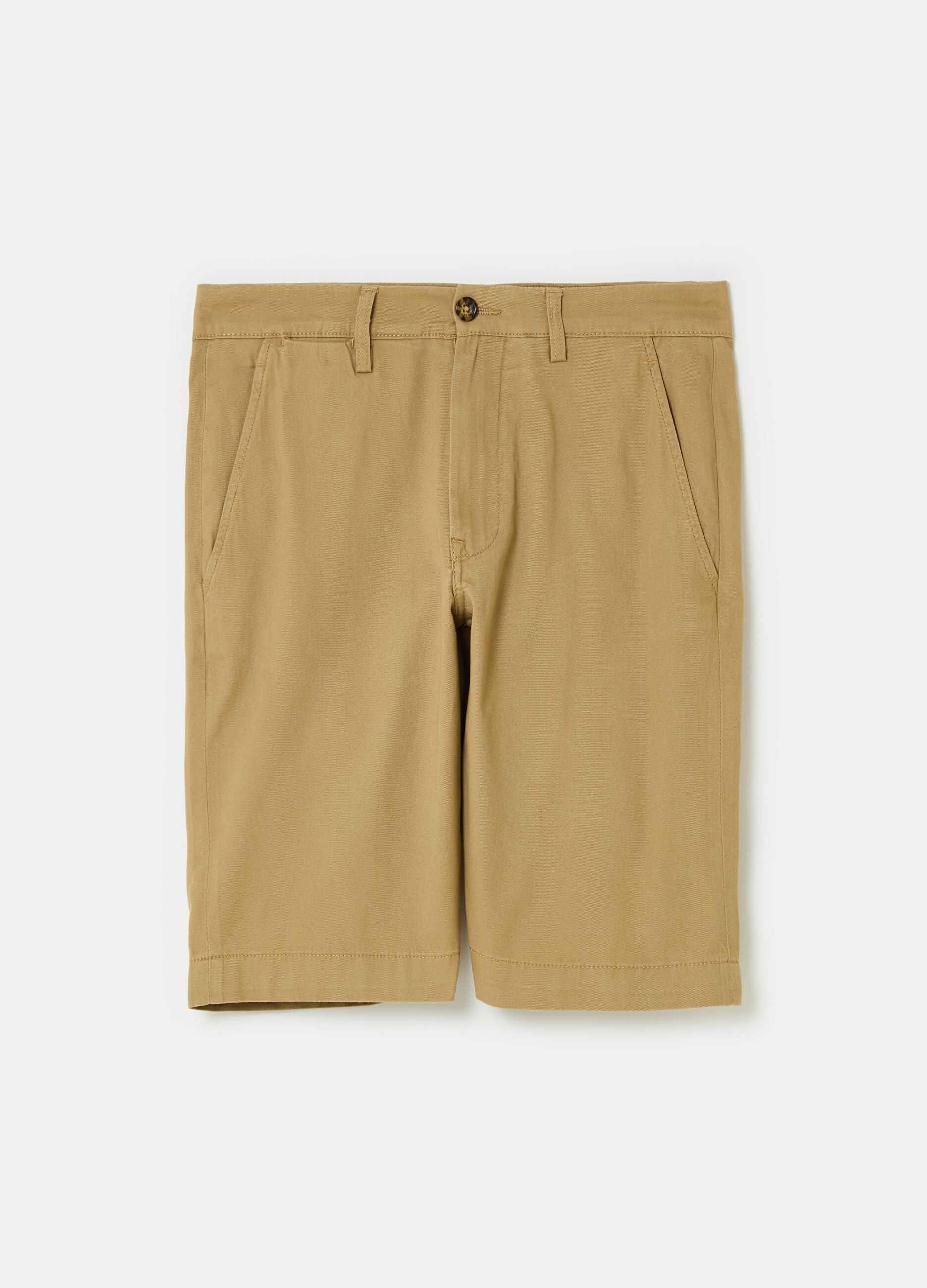 Chino Bermuda shorts in cotton