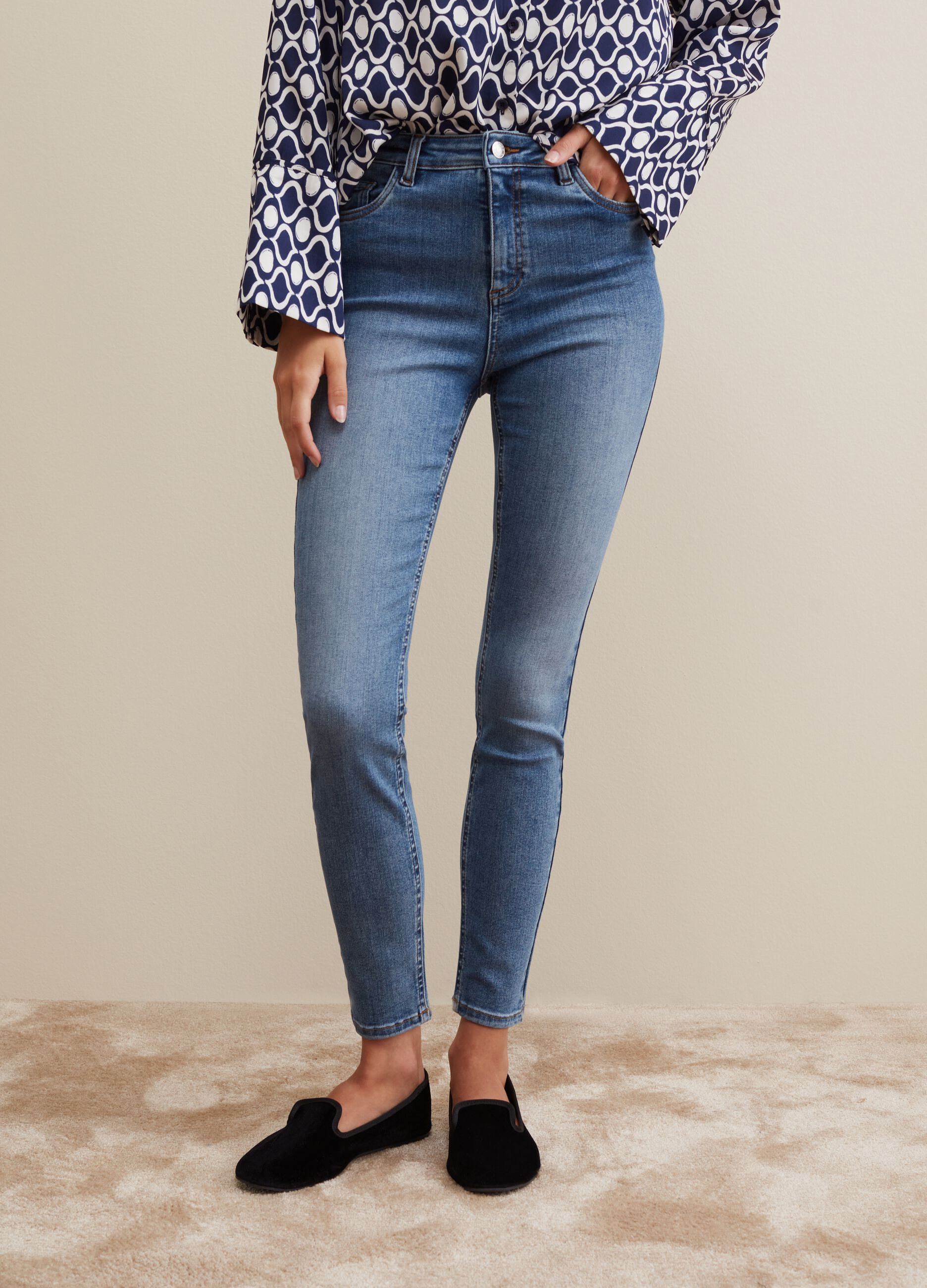 Wide Leg & | Jeans: More PIOMBO Skinny, Italian Women\'s