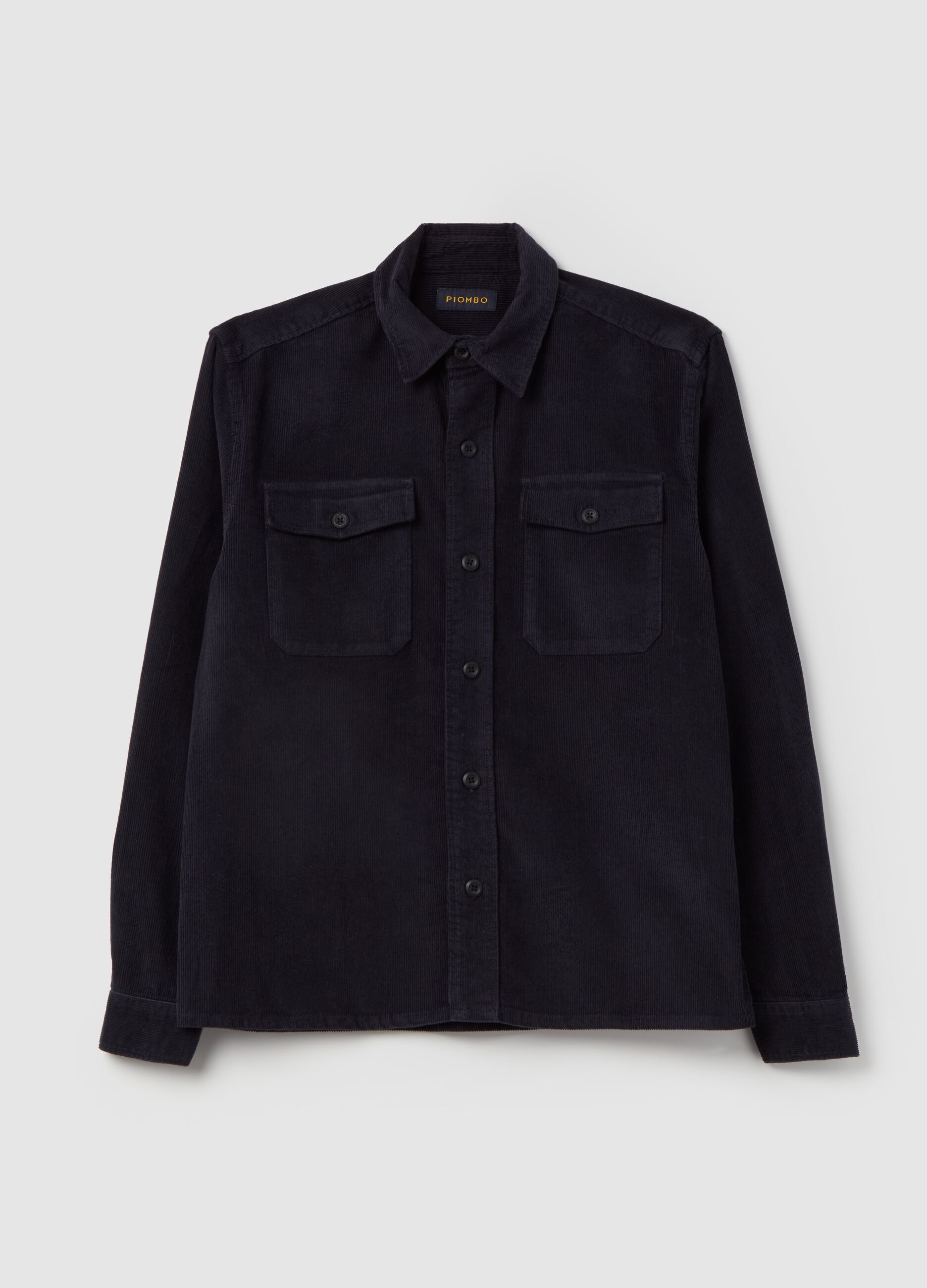 Corduroy shirt with pockets_4