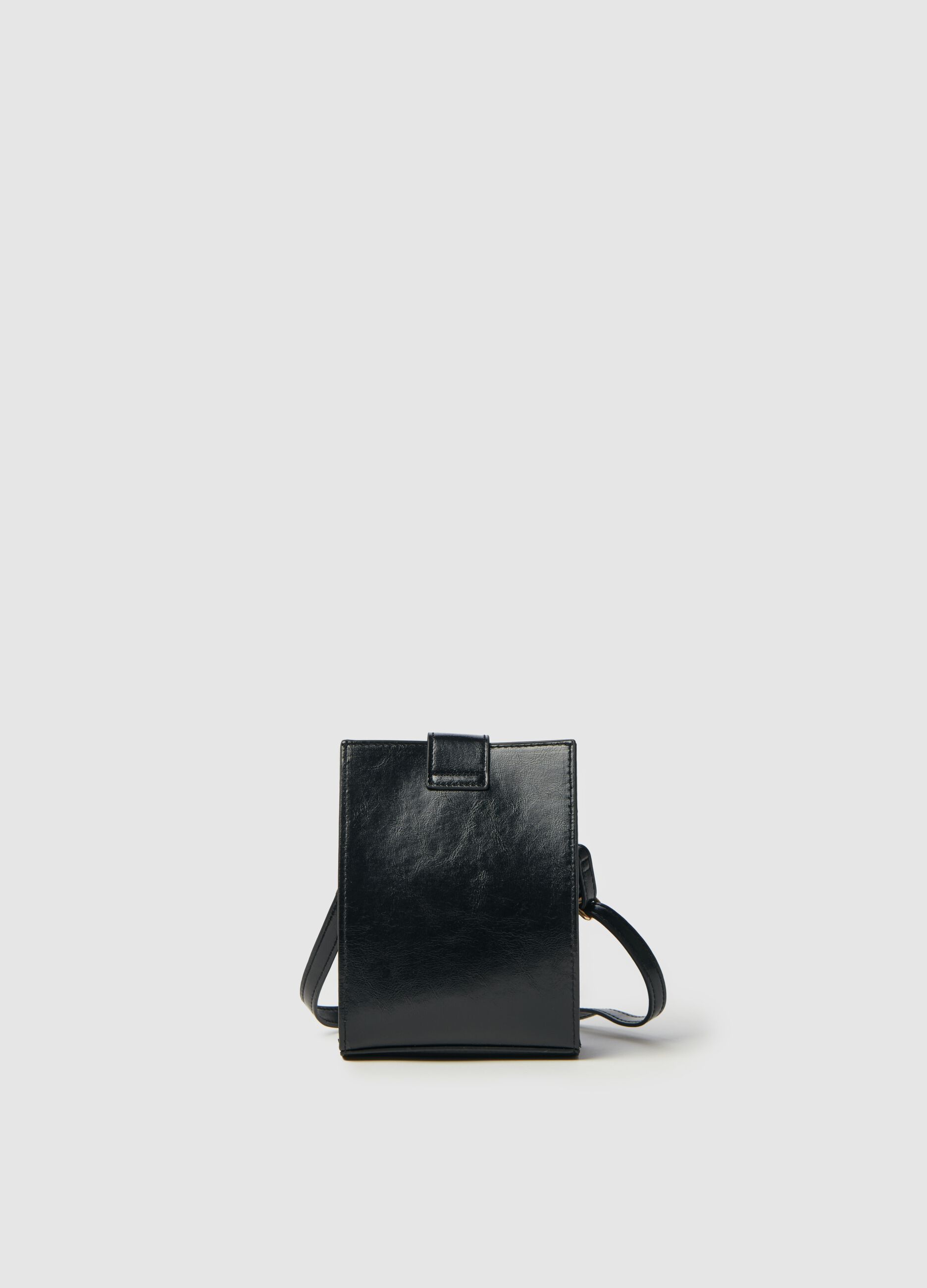 Squared bag with shoulder strap_1