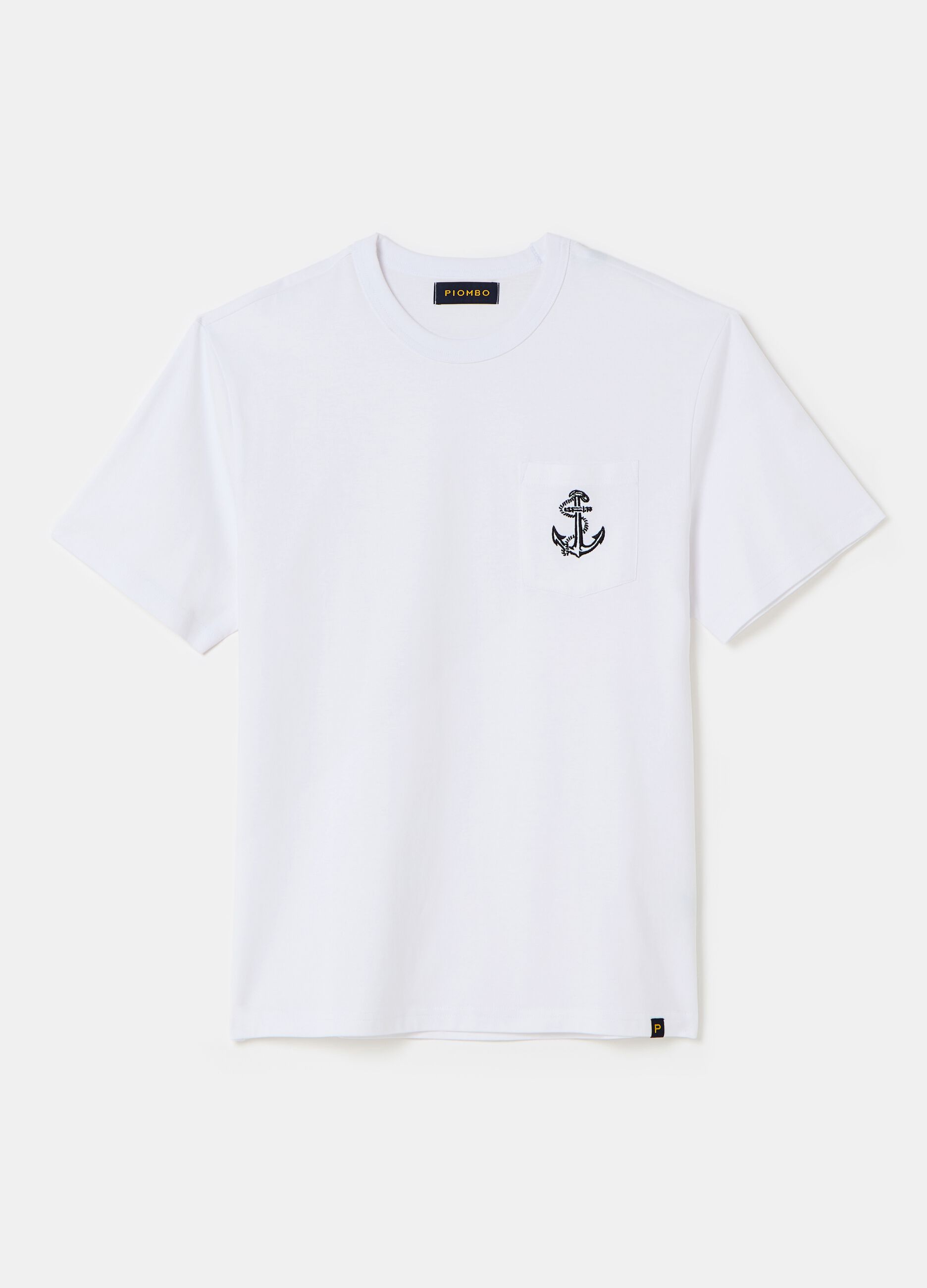 T-shirt with pocket and anchor embroidery_3