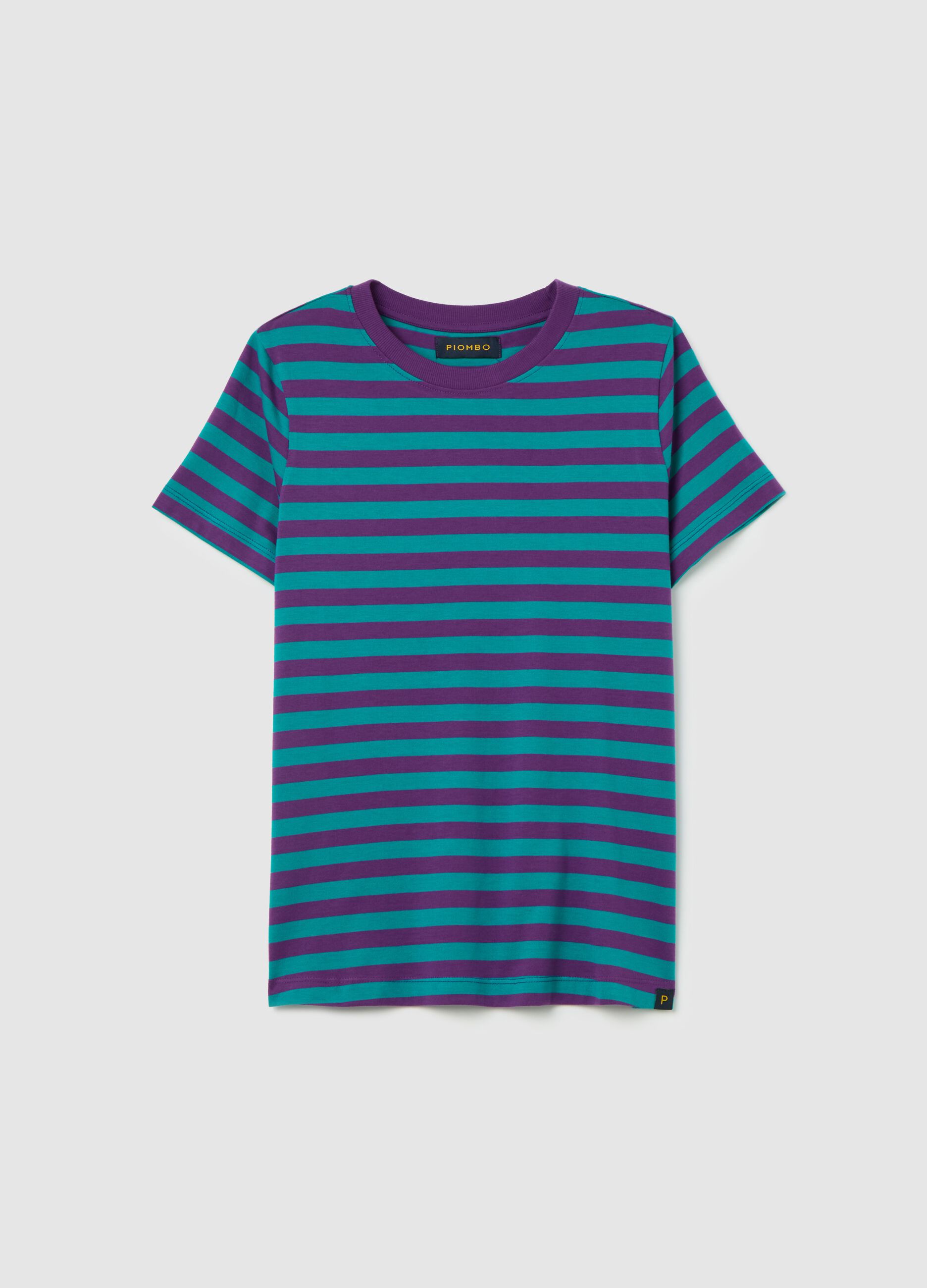 Striped T-shirt in Supima cotton_4