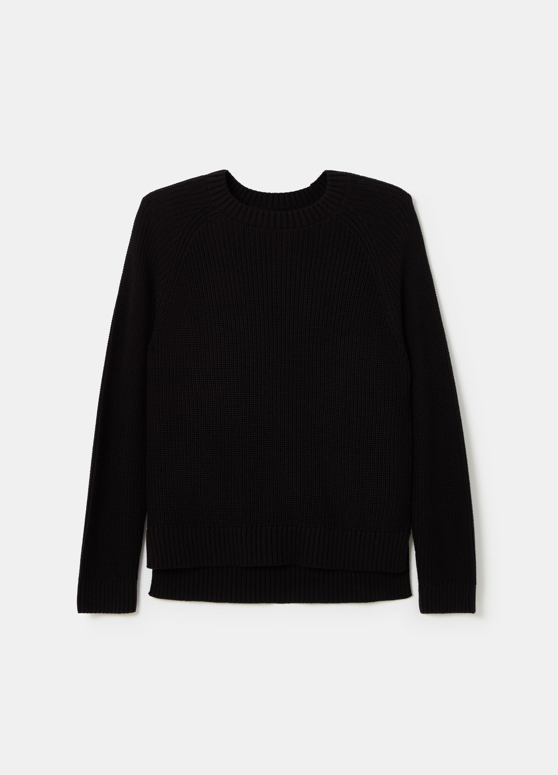 Ribbed pullover with raglan sleeves_3