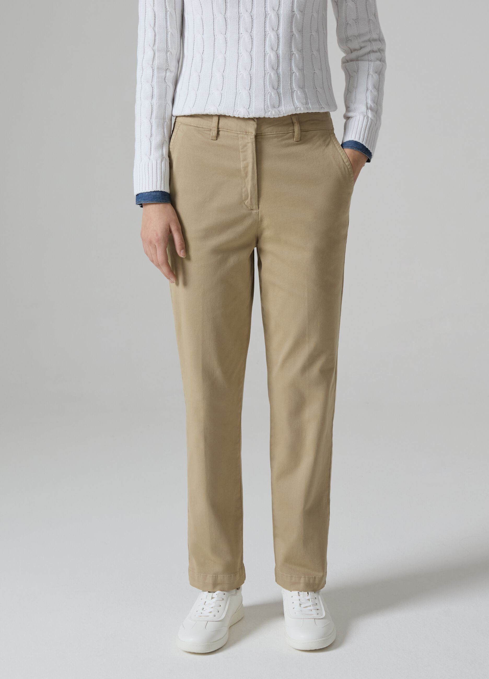 Stretch cotton chinos_1