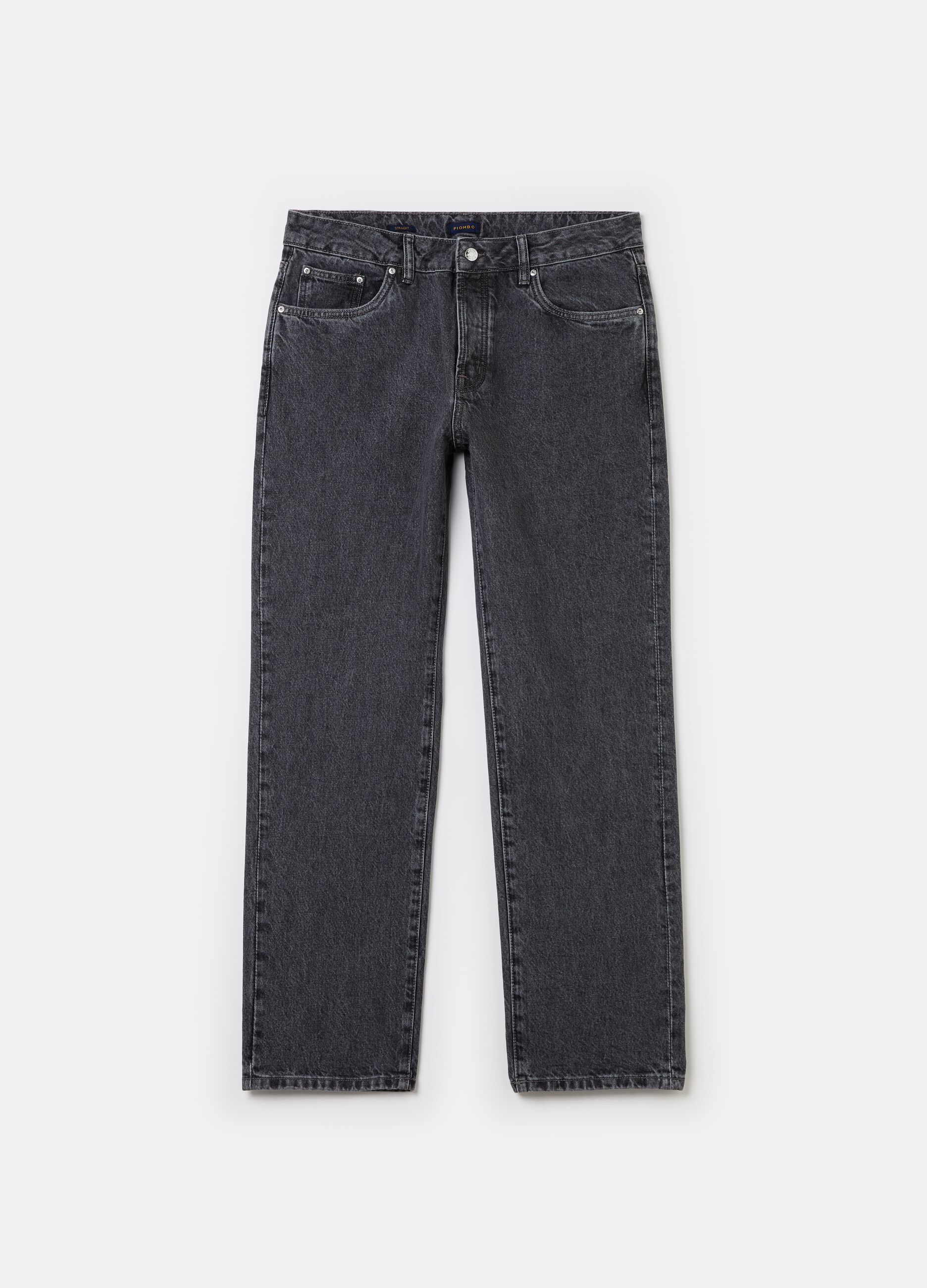 Five-pocket,straight-fit jeans_4