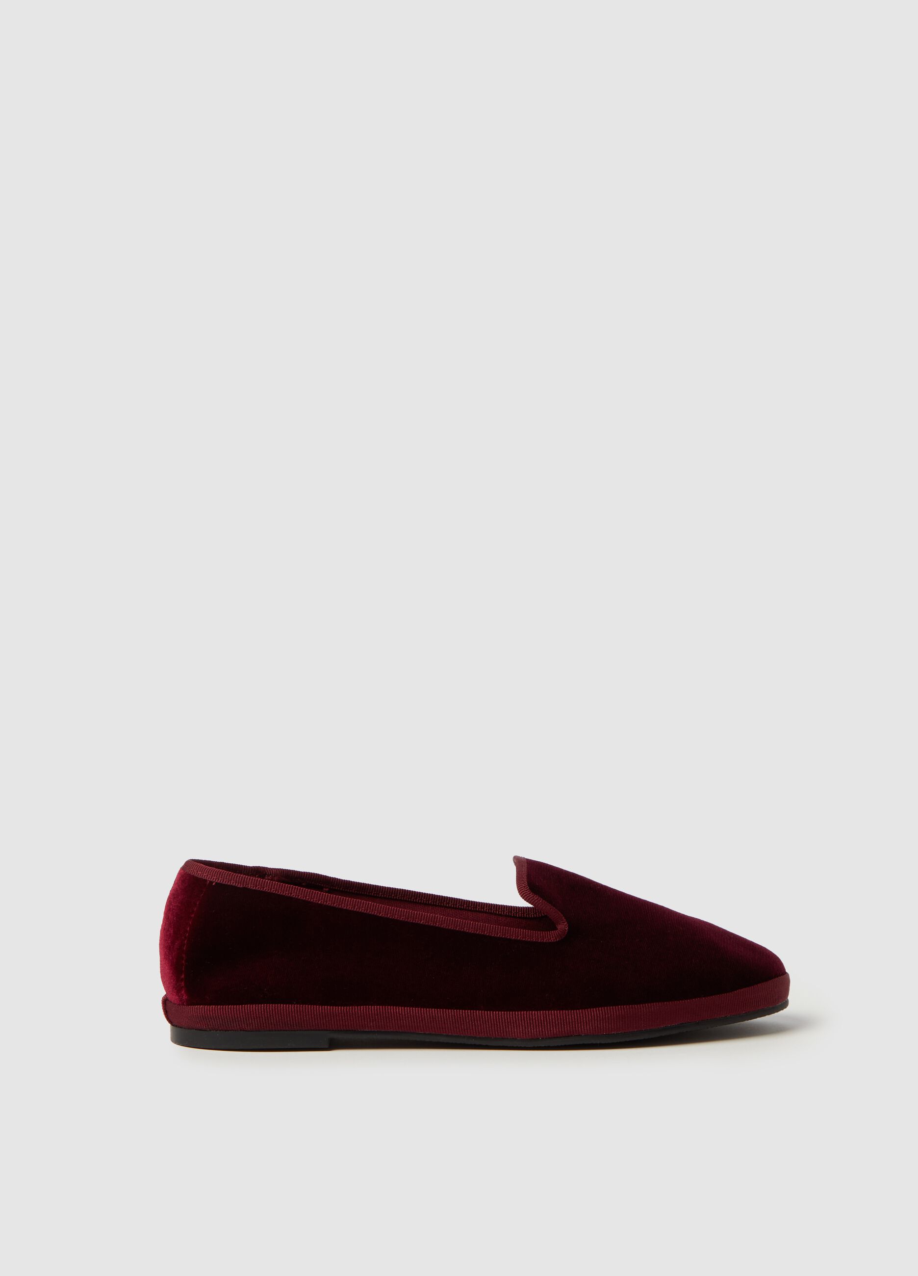 Velvet Friulian slippers_0