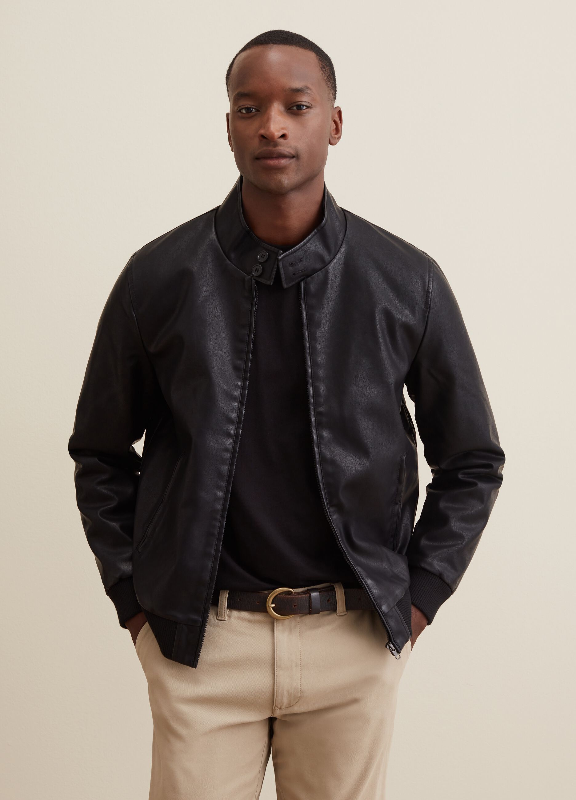 Buy Status Quo Dark Blue Slim Fit Bomber Jacket for Men Online @ Tata CLiQ