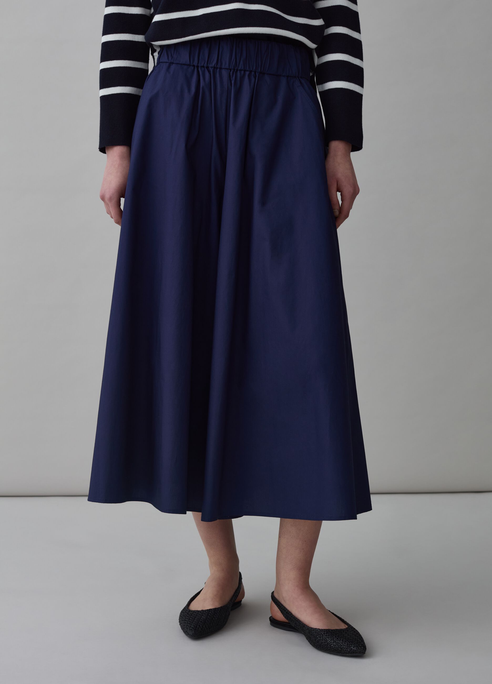 Culottes in poplin