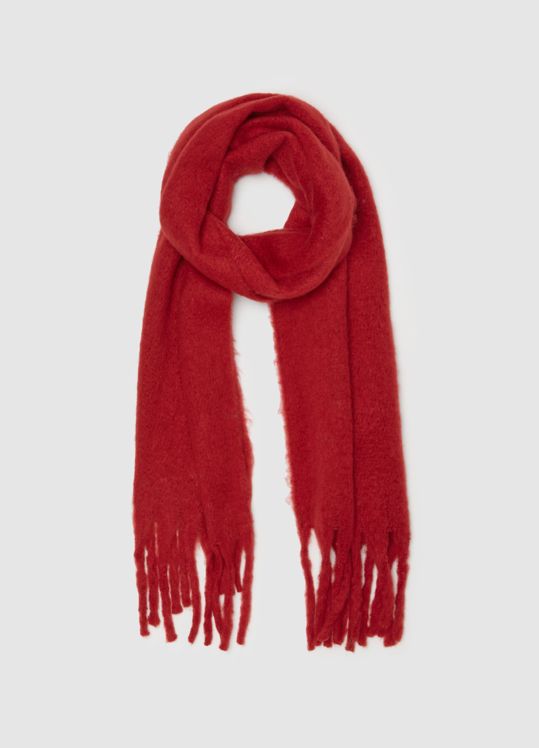 Fringed scarf_0