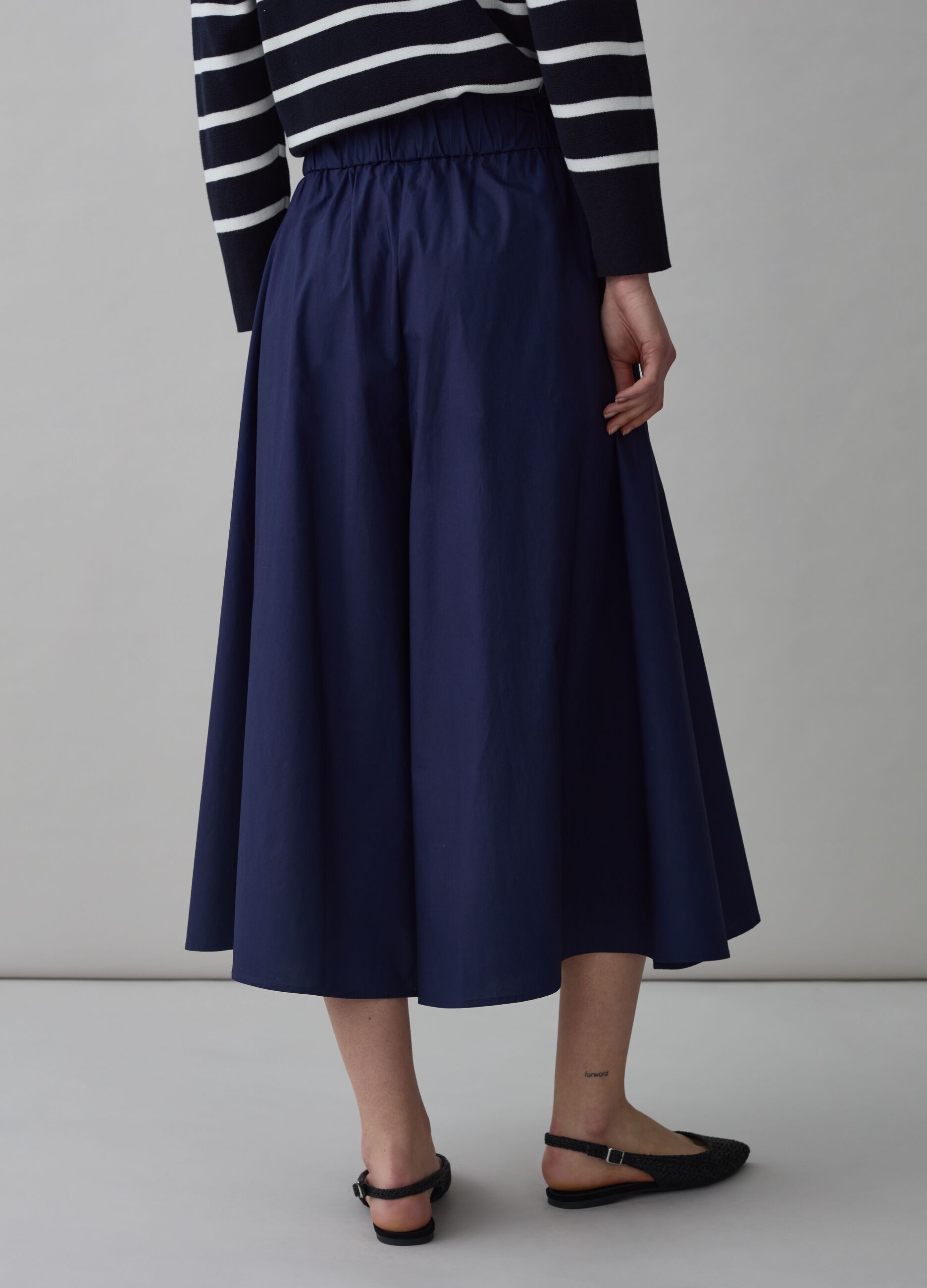 Culottes in poplin