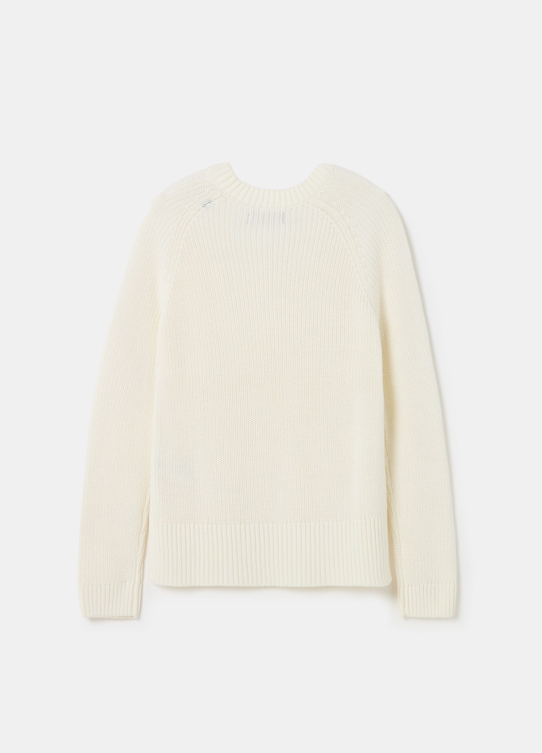 Ribbed pullover with raglan sleeves_4