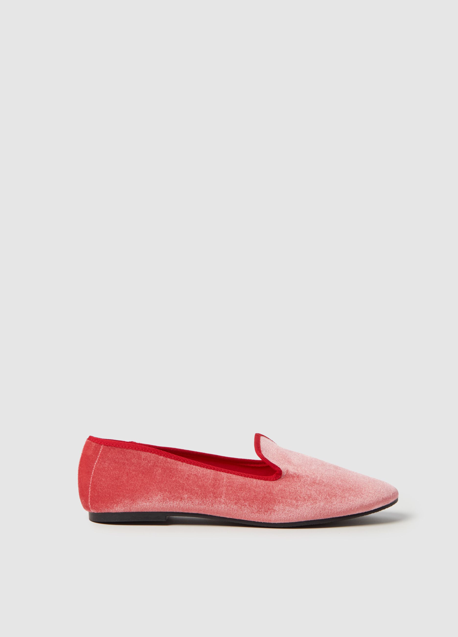 Slipper shoes with contrasting edging_0