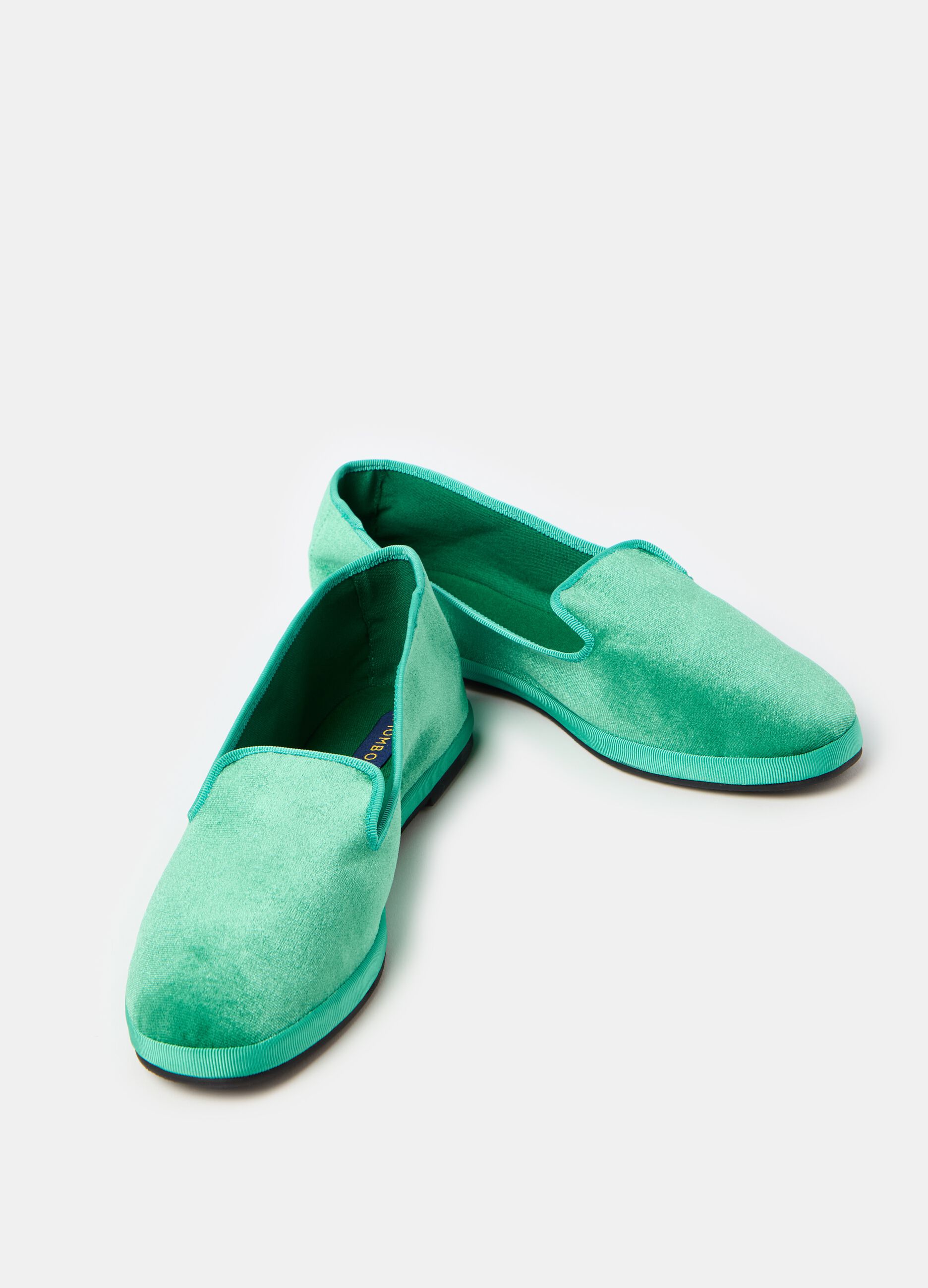 Velvet Friulian slippers