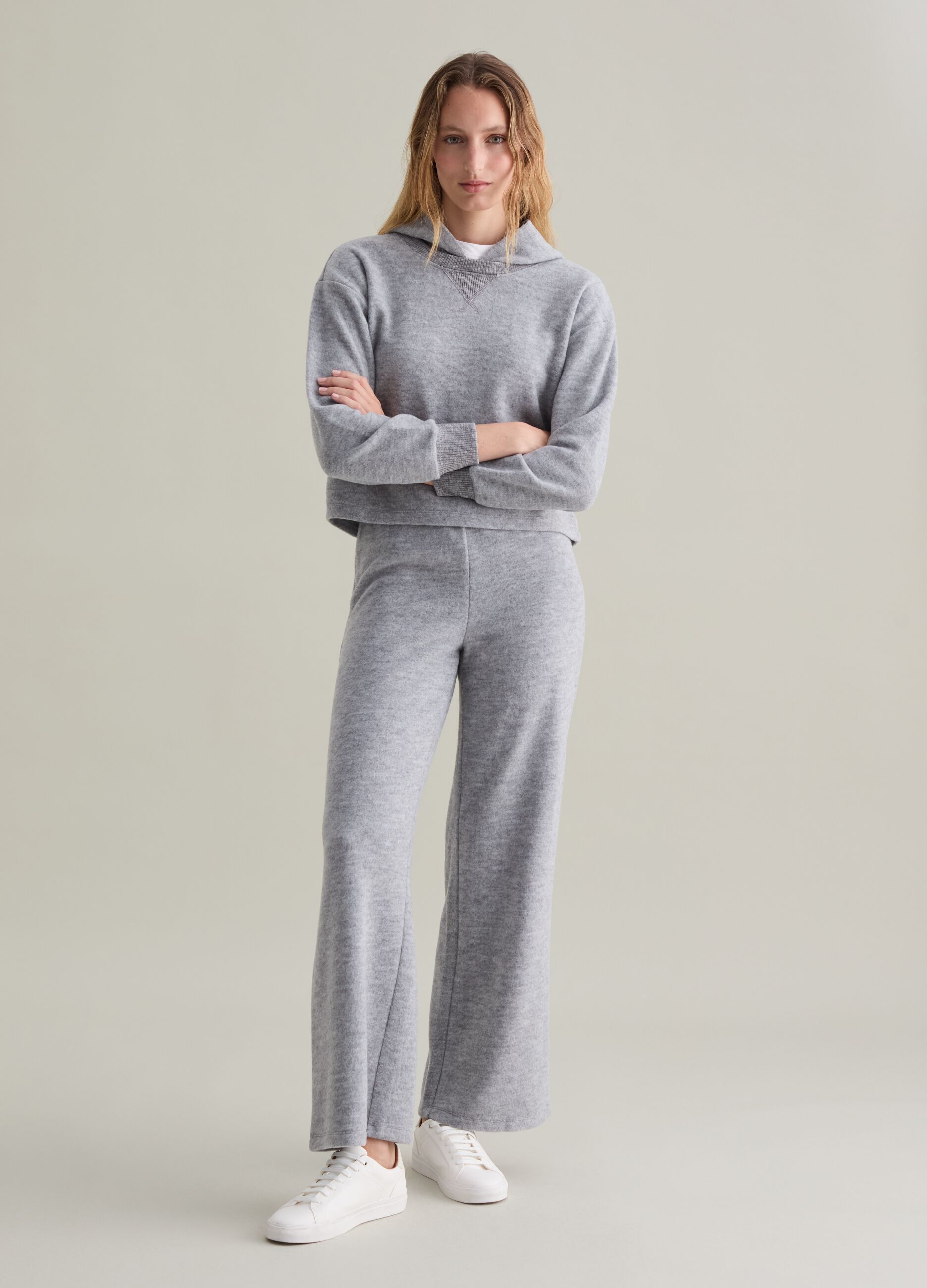 Wide-leg knit trousers_0