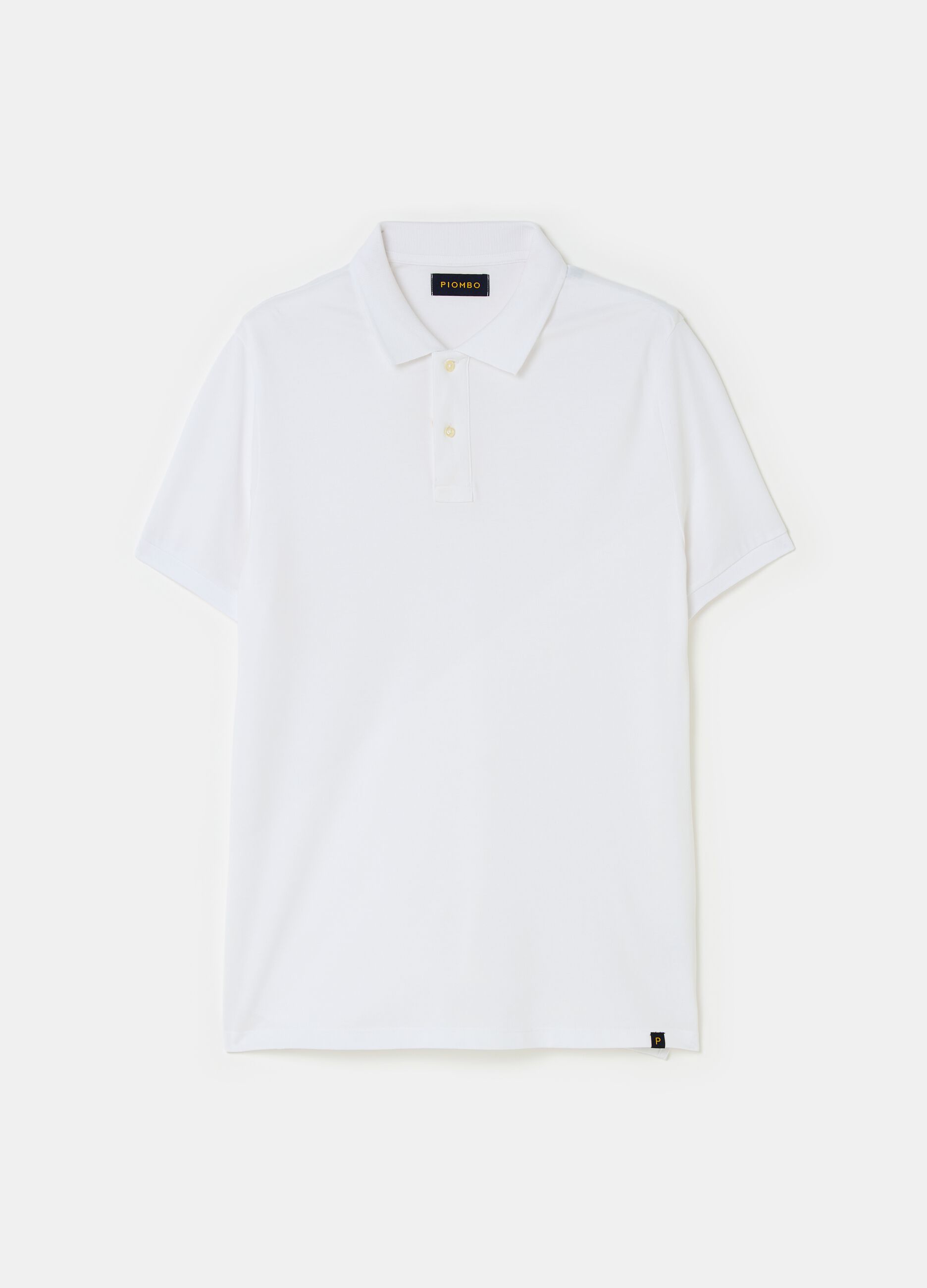 Supima cotton piquet polo shirt_3