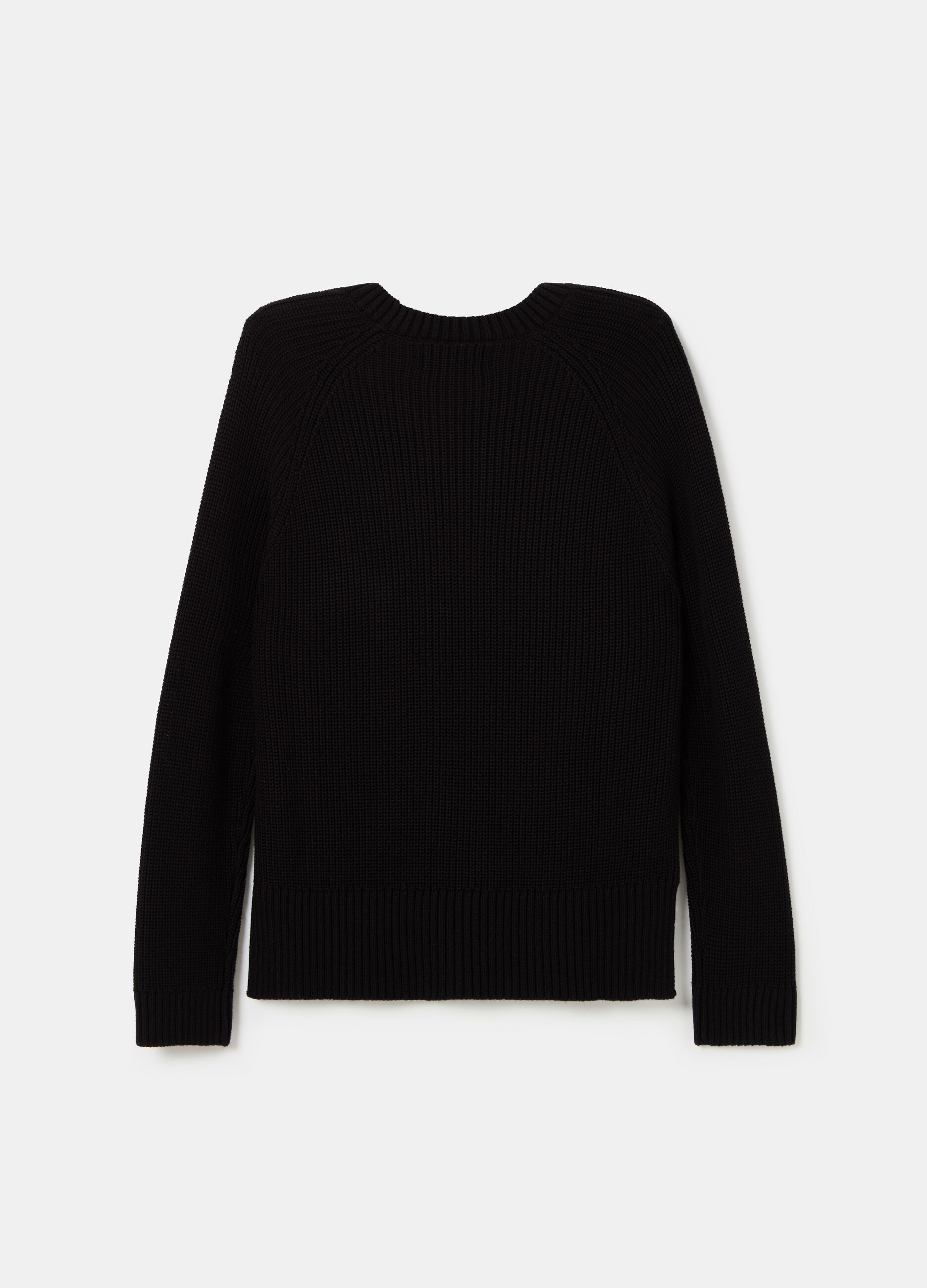 Ribbed pullover with raglan sleeves_4