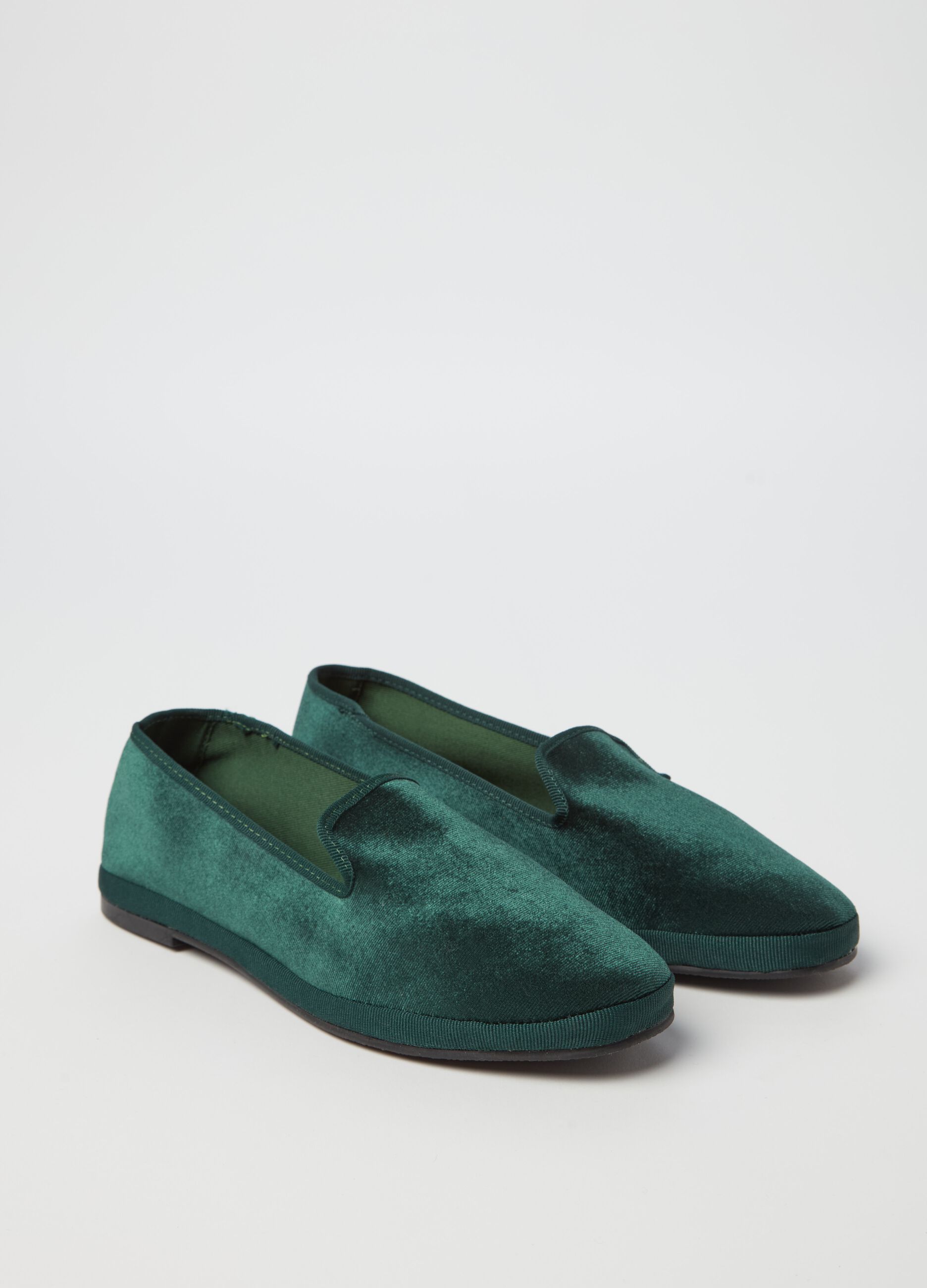 Velvet Friulian slippers_2