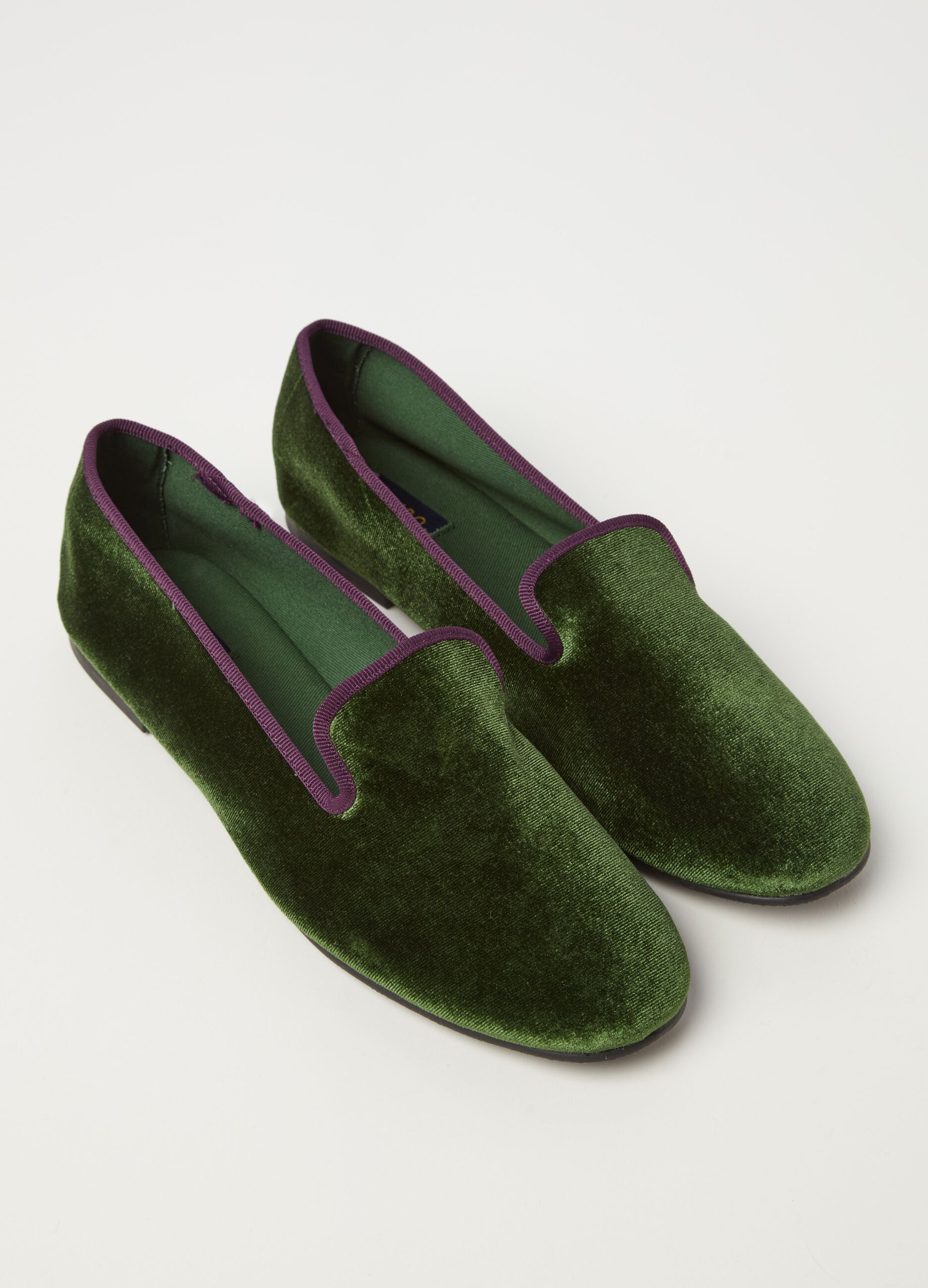 Slipper shoes with contrasting edging_2